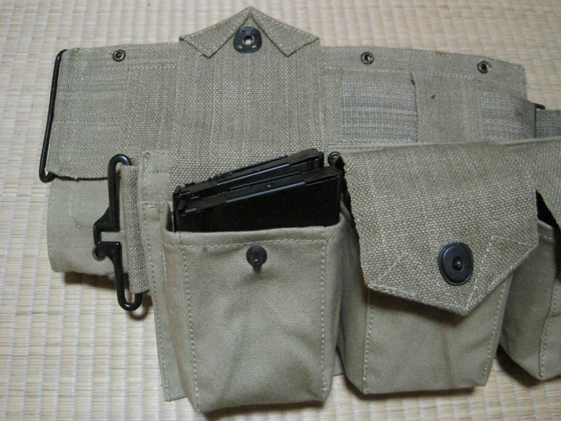 ☆US 米軍 BAR（M1918）自動小銃予備マガジンベルト マガジンポーチ☆  BARマガジンベルトポーチ