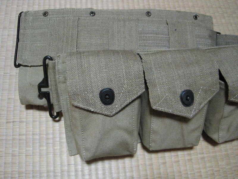 アメリカ軍 M1937 BARマガジンベルト (海外製・複製品)│ナナシノミコト