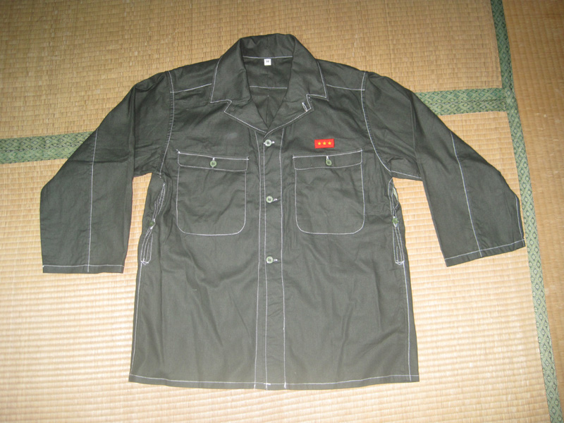 日本陸軍 濃緑色防暑襦袢 (海外製・複製品)│ナナシノミコト